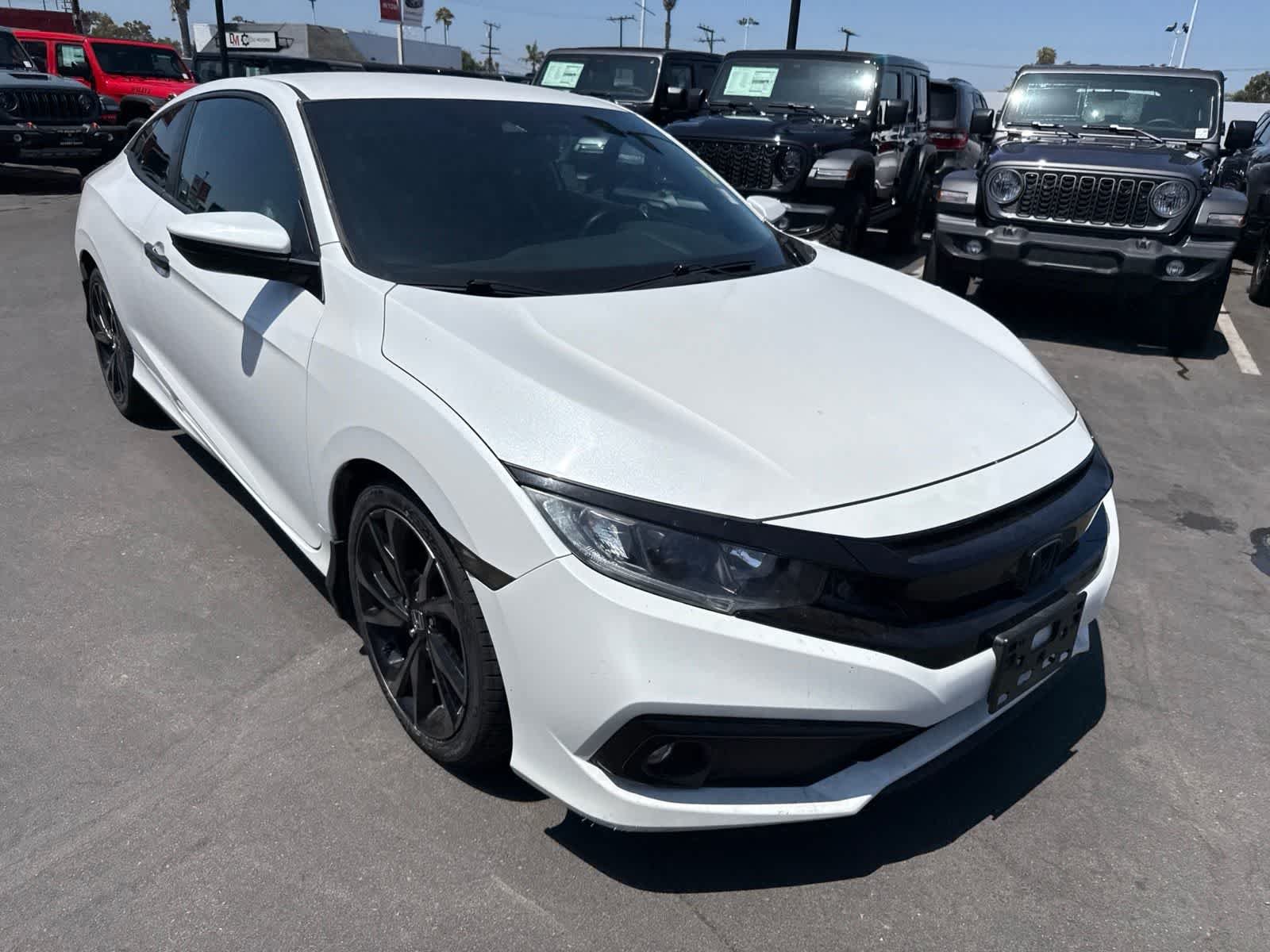 Used 2019 Platinum White Pearl Honda Sport image 7