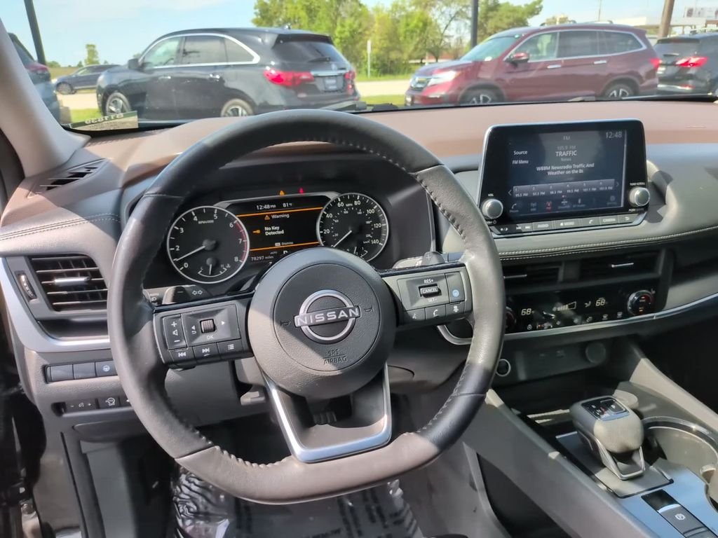 Used 2023 Black Nissan SV image 28