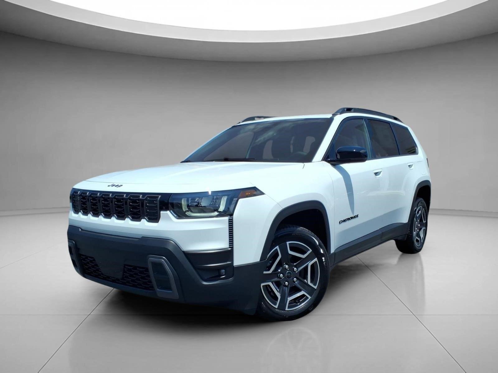 New 2026 Bright White Clear-Coat Exterior Paint Jeep Limited image 1