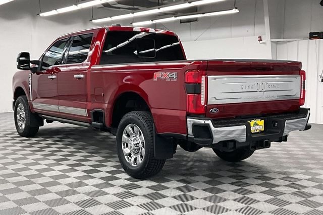 Used 2025 Ruby Red Metallic Tinted Clearcoat Ford King Ranch image 2