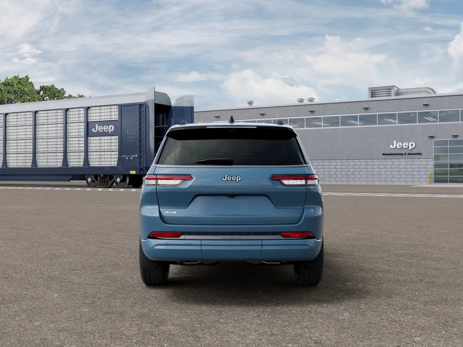 New 2026 Steel Blue Jeep Limited Reserve image 8