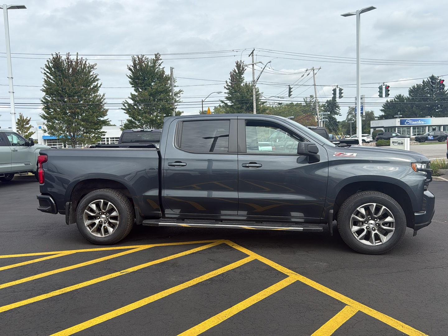 Used 2021 Shadow Gray Metallic Chevrolet RST image 2
