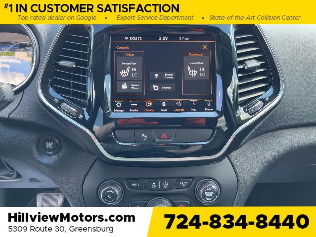 Certified Used 2019 Bright White Clearcoat Jeep Limited image 24