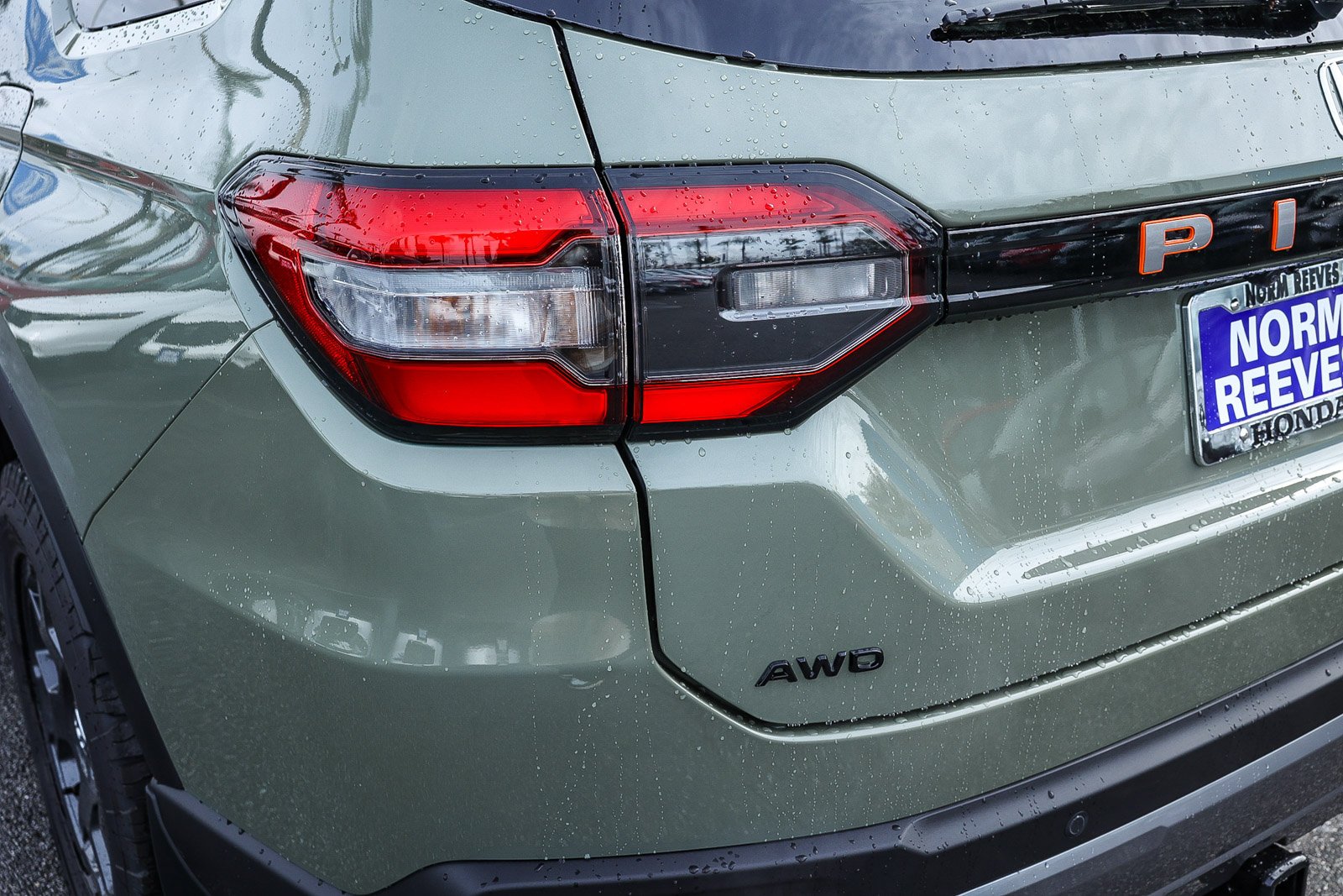 New 2026 Ash Green Metallic Honda TrailSport AWD image 7