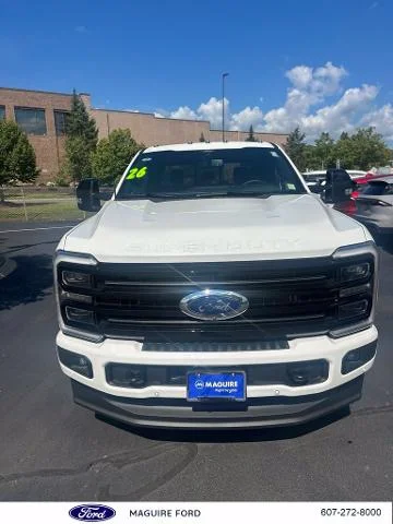 New 2026 Star White Metallic Tri-Coat Ford F-350® Platinum® image 19