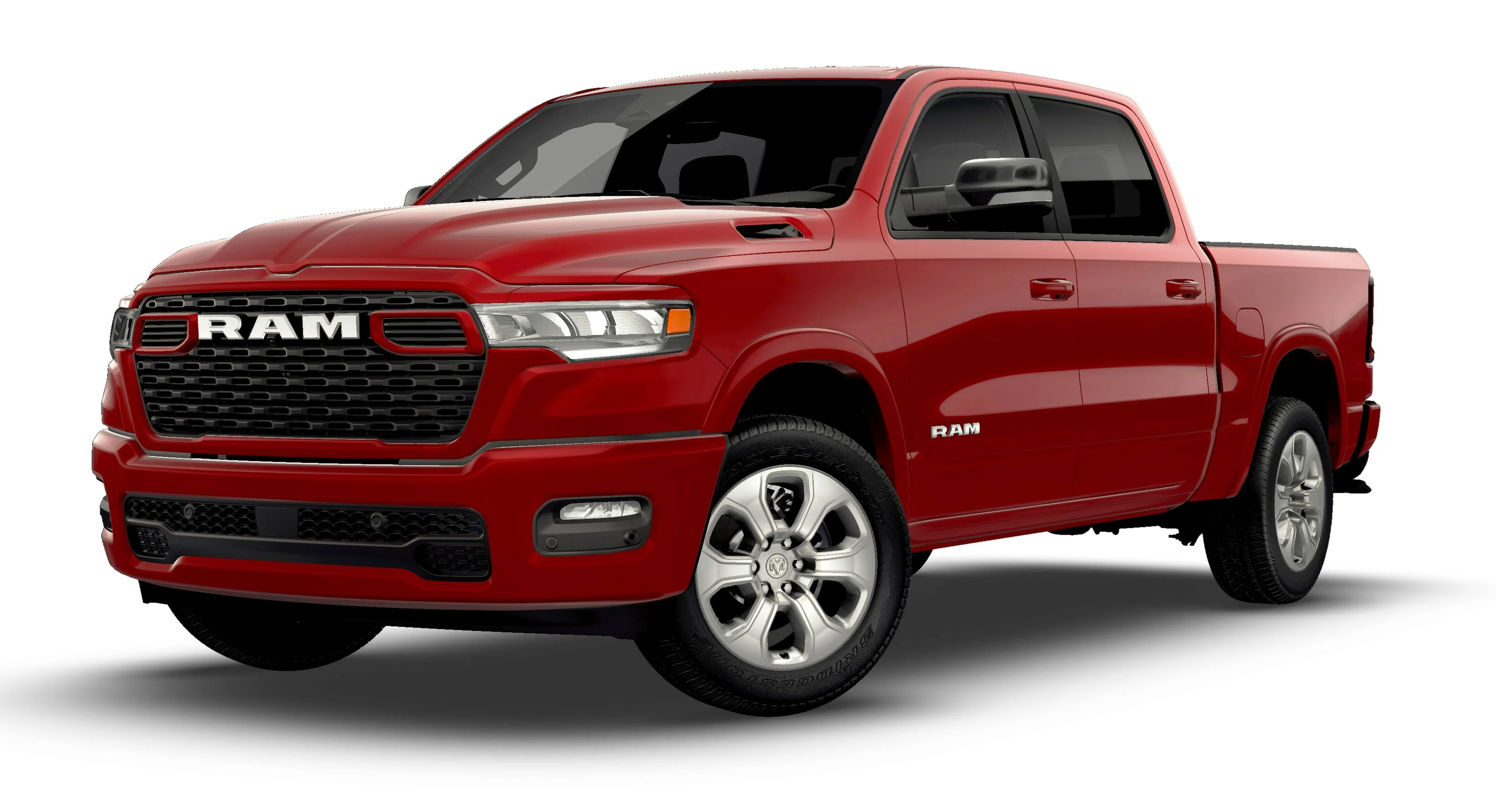 New 2026 Molten Red Pearl-Coat Exterior Paint RAM Big Horn/Lone Star image 1