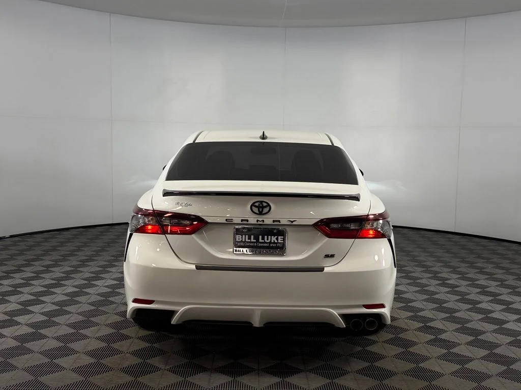 Certified Used 2024 White Toyota SE Nightshade image 9