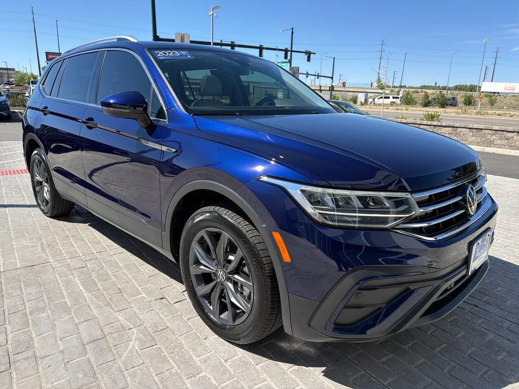 Certified Used 2023 Blue Volkswagen 2.0T SE image 9