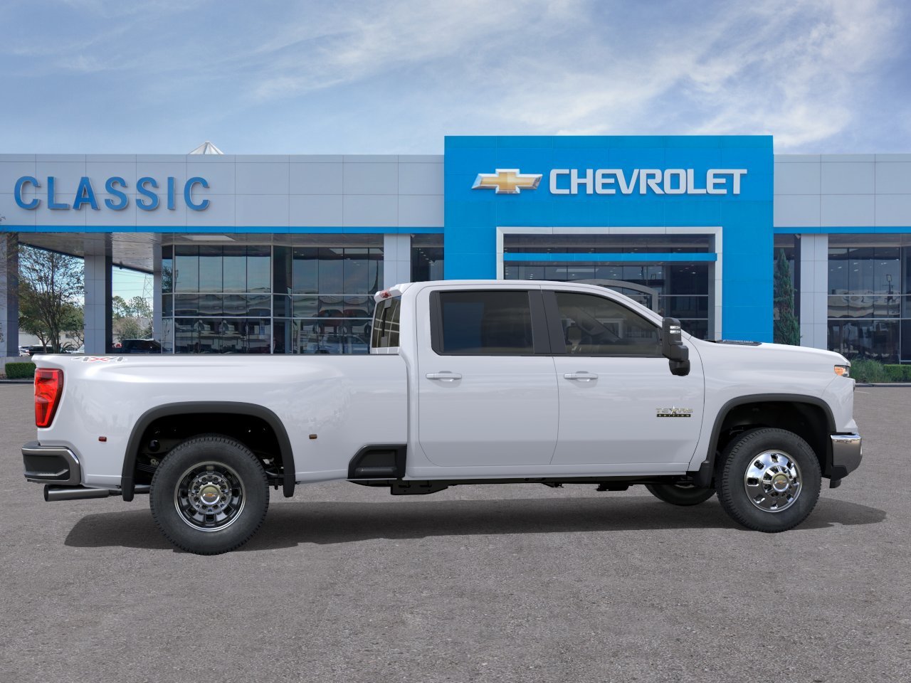 2026 Chevrolet Silverado 3500 HD LT DRW White at Classic Elite Chevrolet Hwy 6