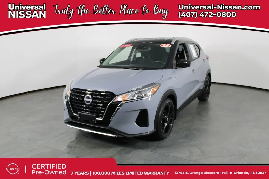 Certified Used 2023 Gray Nissan SV image 1