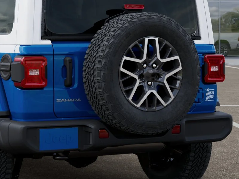 New 2026 Hydro Blue Pearl-Coat Exterior Paint Jeep Sahara image 36