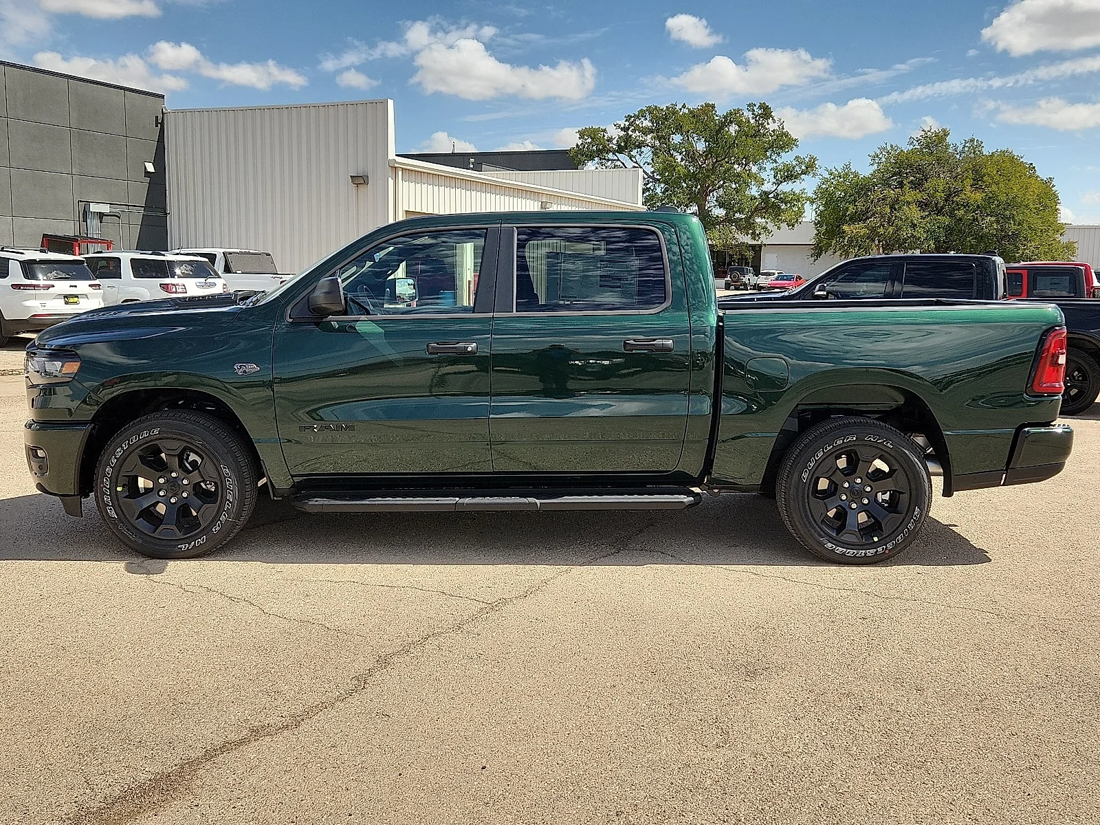 New 2026 Serrano-Green Metallic  Paint Ram EXPRESS CREW CAB 4X4 5