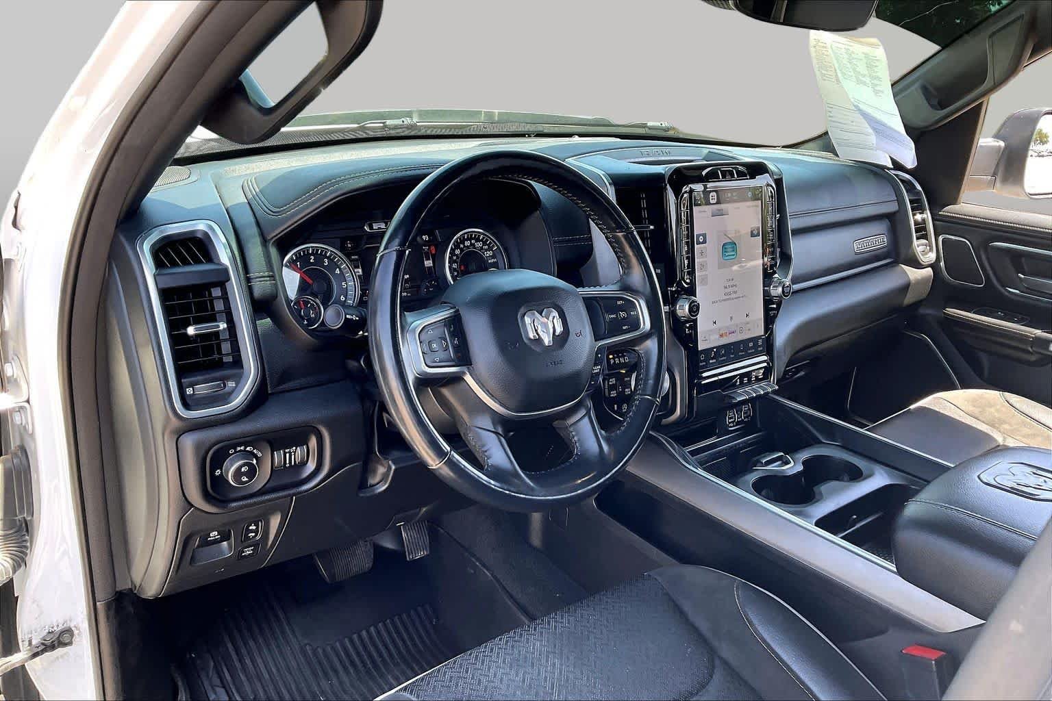 Used 2023 Bright White Clearcoat Ram Laramie image 16