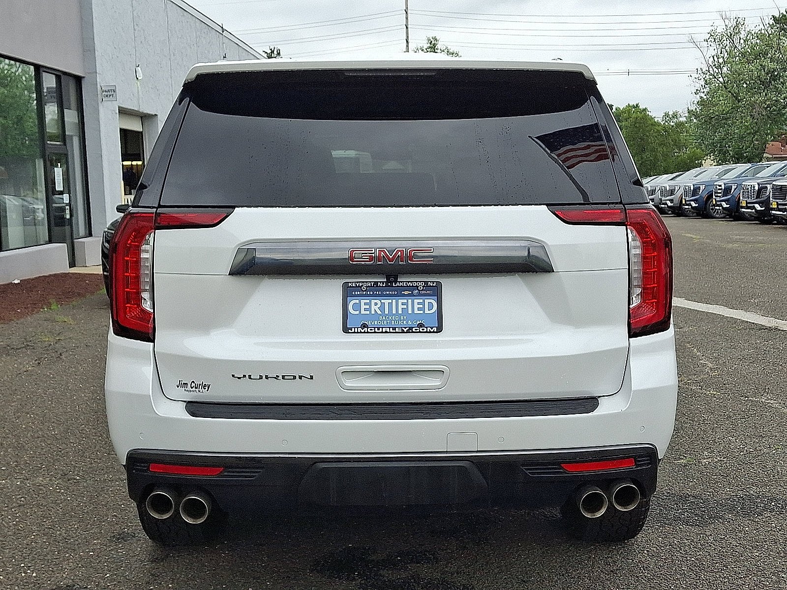 Used 2023 White Frost Tricoat GMC AT4 image 6