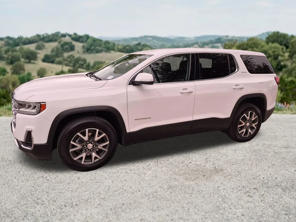 Used 2021 SUMMIT WHITE GMC SLE image 4