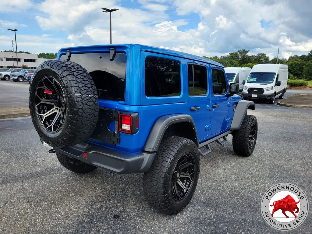 Used 2024 Blue Jeep Willys Wheeler image 5