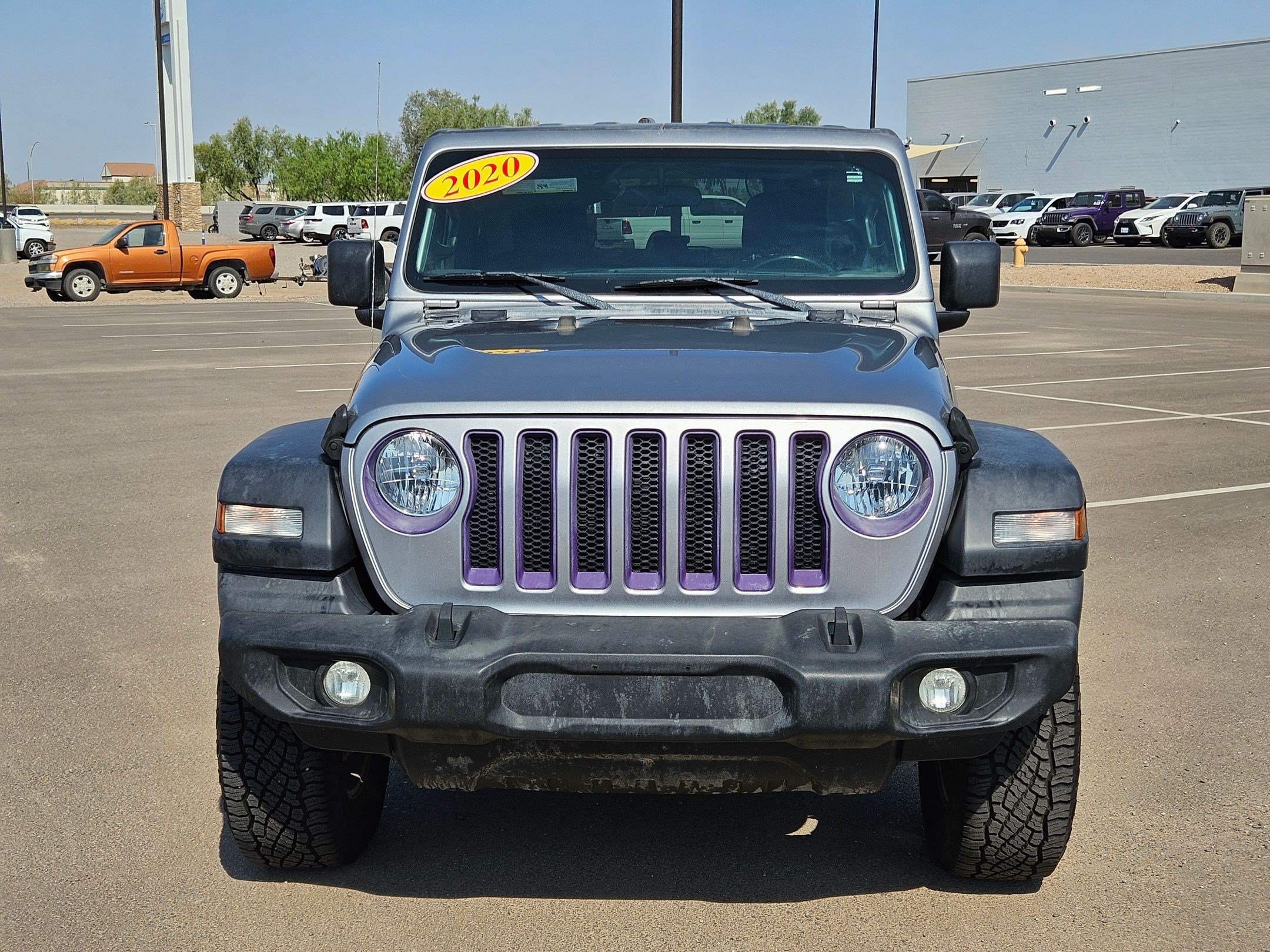 Certified Used 2020 Silver Jeep Sport S 4x4 image 8