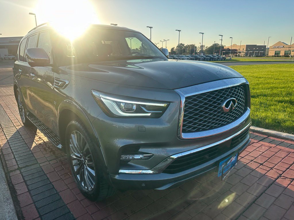 Used 2018 INFINITI QX80 Base with VIN JN8AZ2NE4J9192387 for sale in Schererville, IN