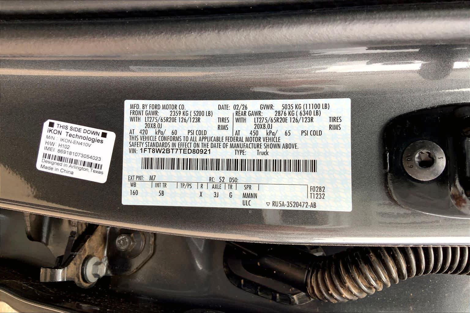 New 2026 Carbonized Gray Metallic Ford F-250® Lariat® image 21