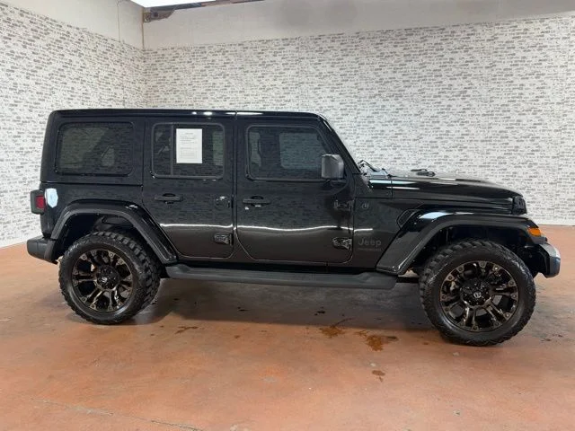 Used 2021 Black Jeep Unlimited Sahara Altitude image 6