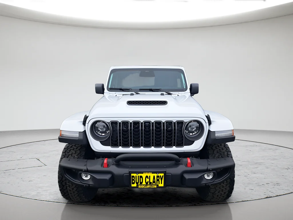 New 2026 Bright White Clear-Coat Exterior Paint Jeep Rubicon X image 8