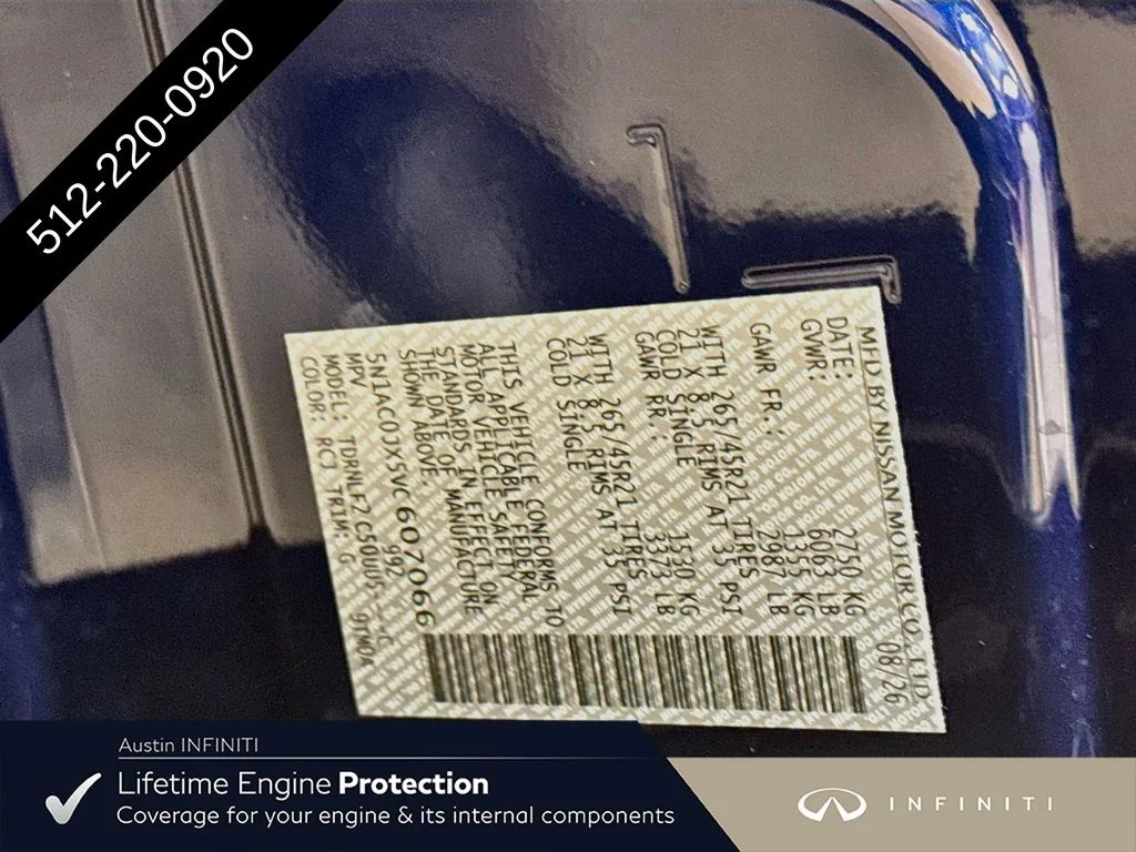 New 2027 Blue INFINITI AUTOGRAPH image 43