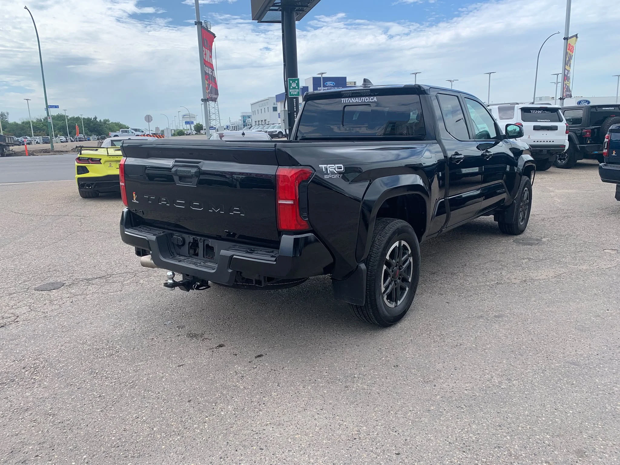 Certified Used 2024 Black Toyota TRD Sport 4x4*Adaptive Cruise | Htd Seats | 6 Foot Box | Tow Pkg | Park Assist | Lane Keep Assist image 12