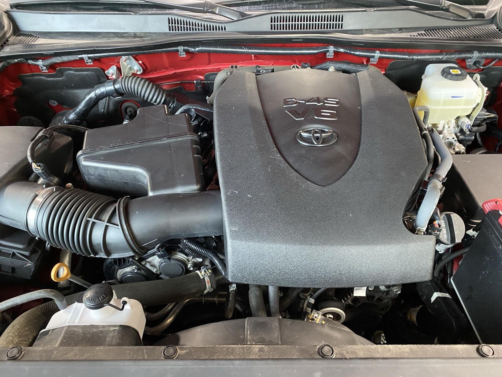 Used 2021 Barcelona Red Metallic Toyota TRD Off-Road image 9