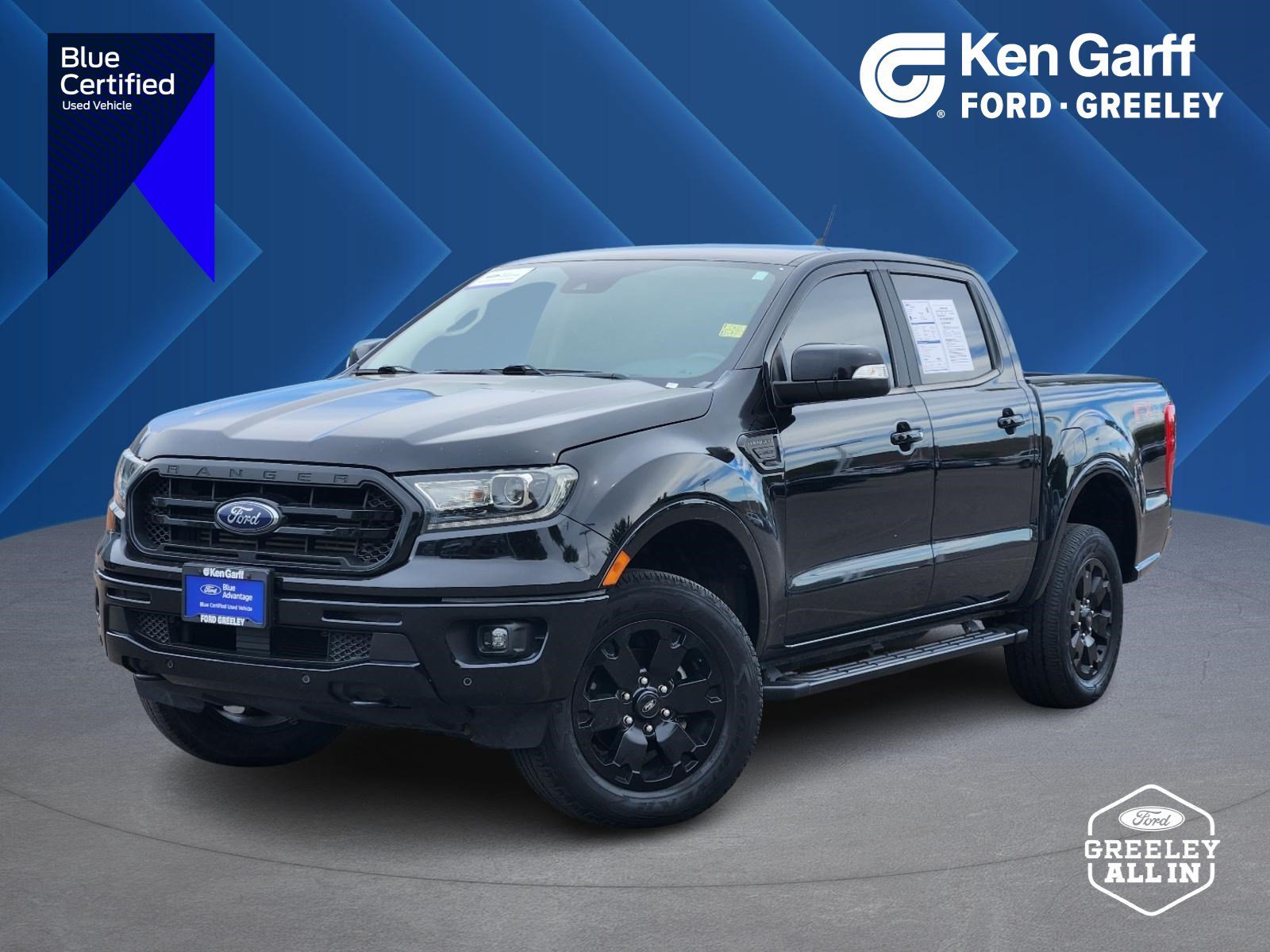 Certified Used 2019 Shadow Black Ford LARIAT image 1