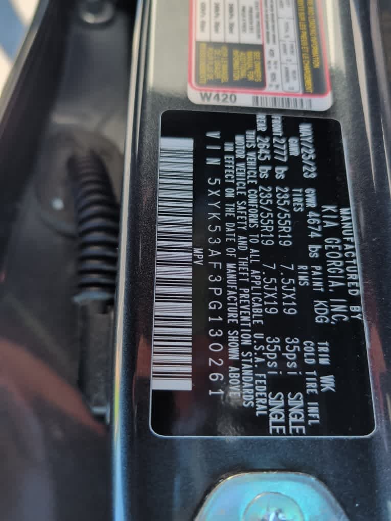 Used 2023 Gravity Gray Kia SX-Prestige image 6