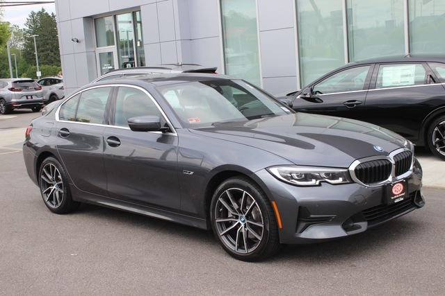 Used 2022 Gray BMW 330e xDrive image 1