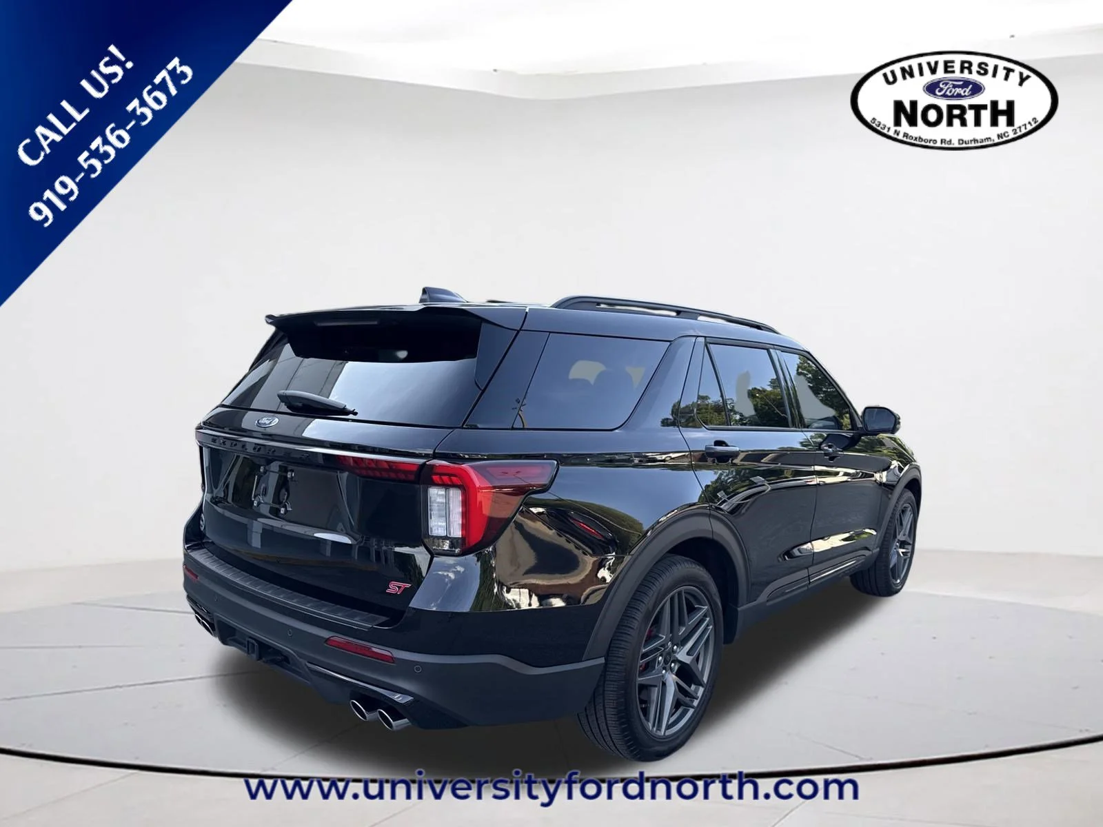 Used 2025 Agate Black Metallic Ford ST image 7