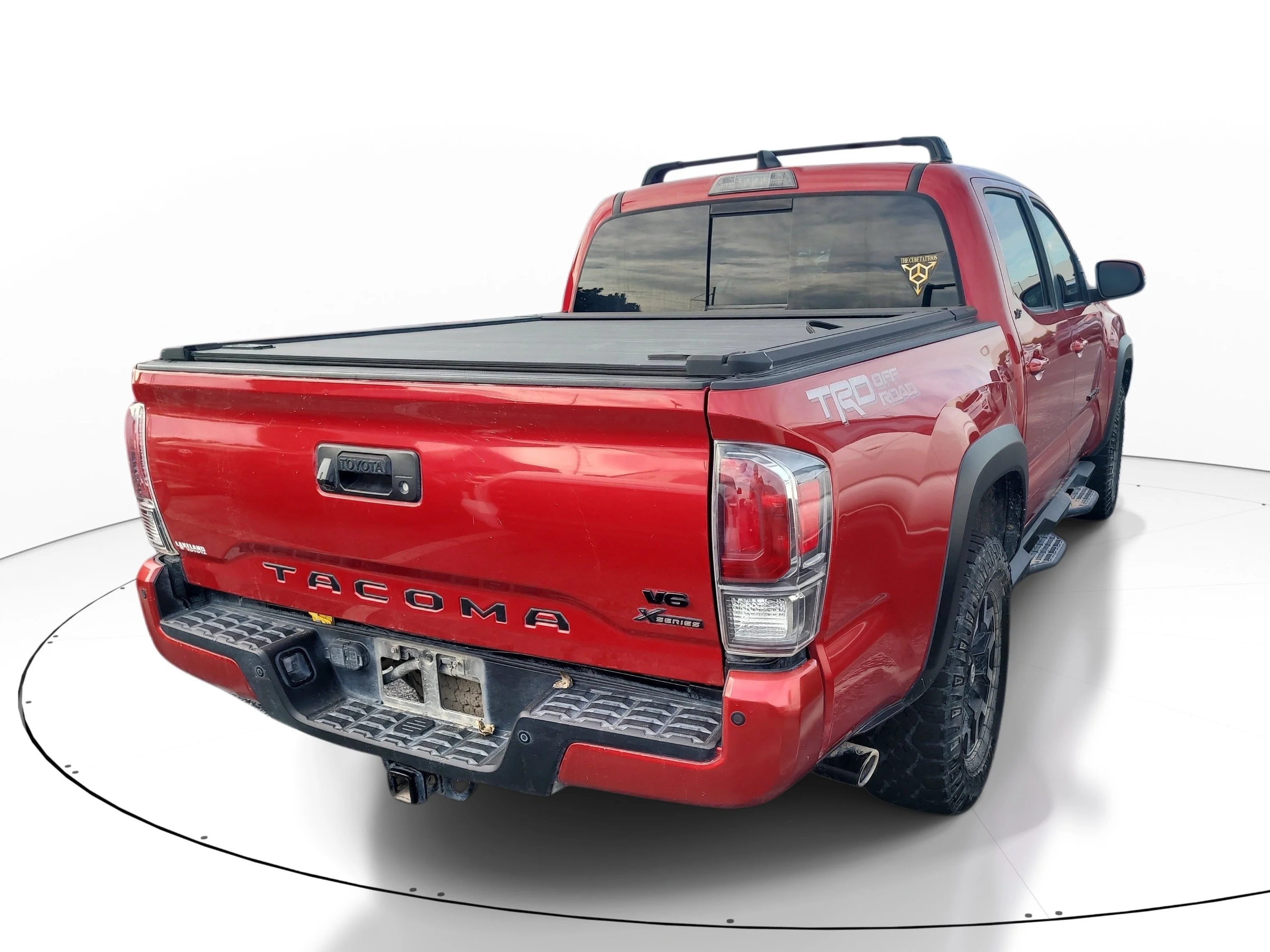 Used 2022 Barcelona Red Metallic Toyota TRD Off Road image 6