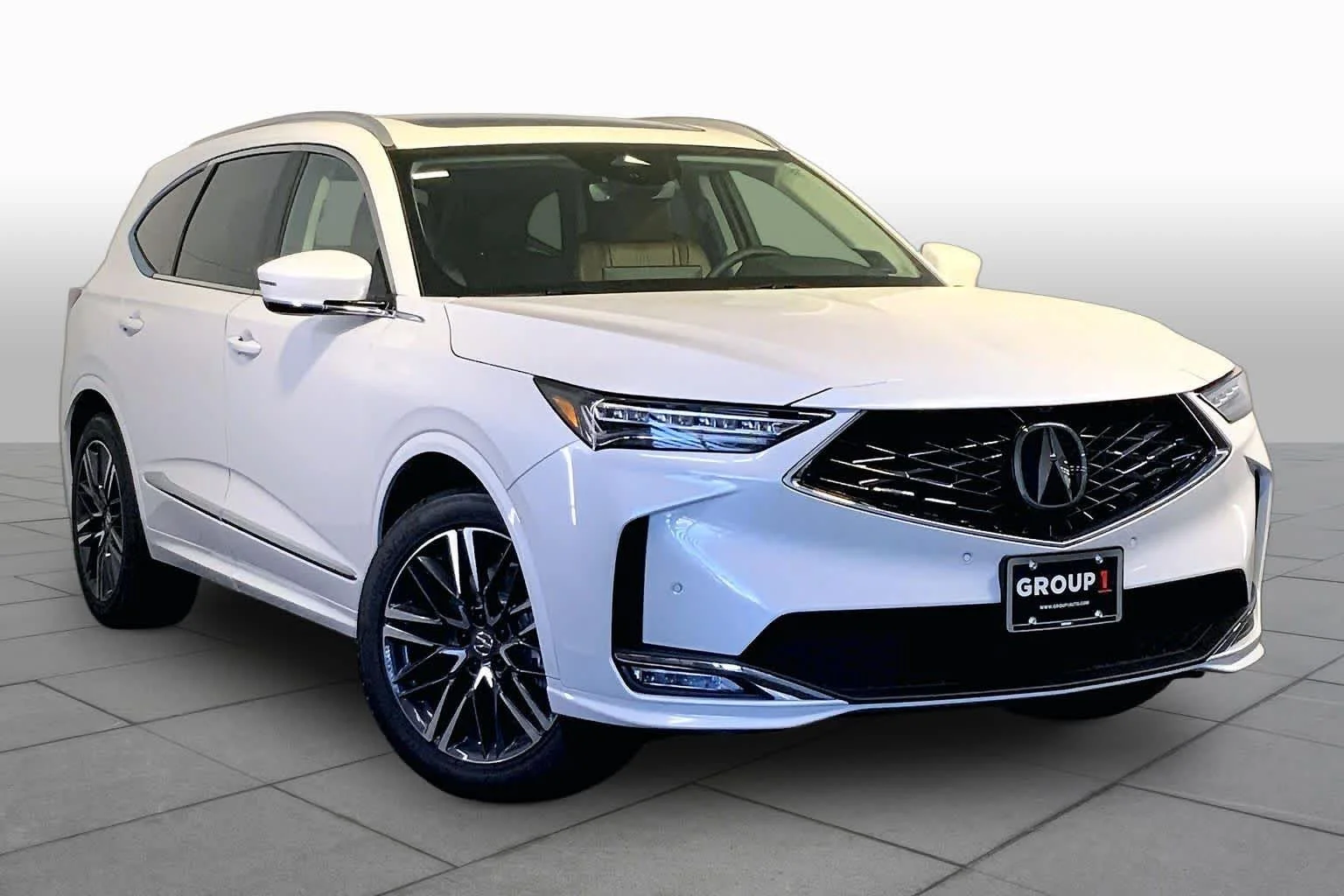 New 2026 Platinum White Pearl Acura With Advance Package image 2