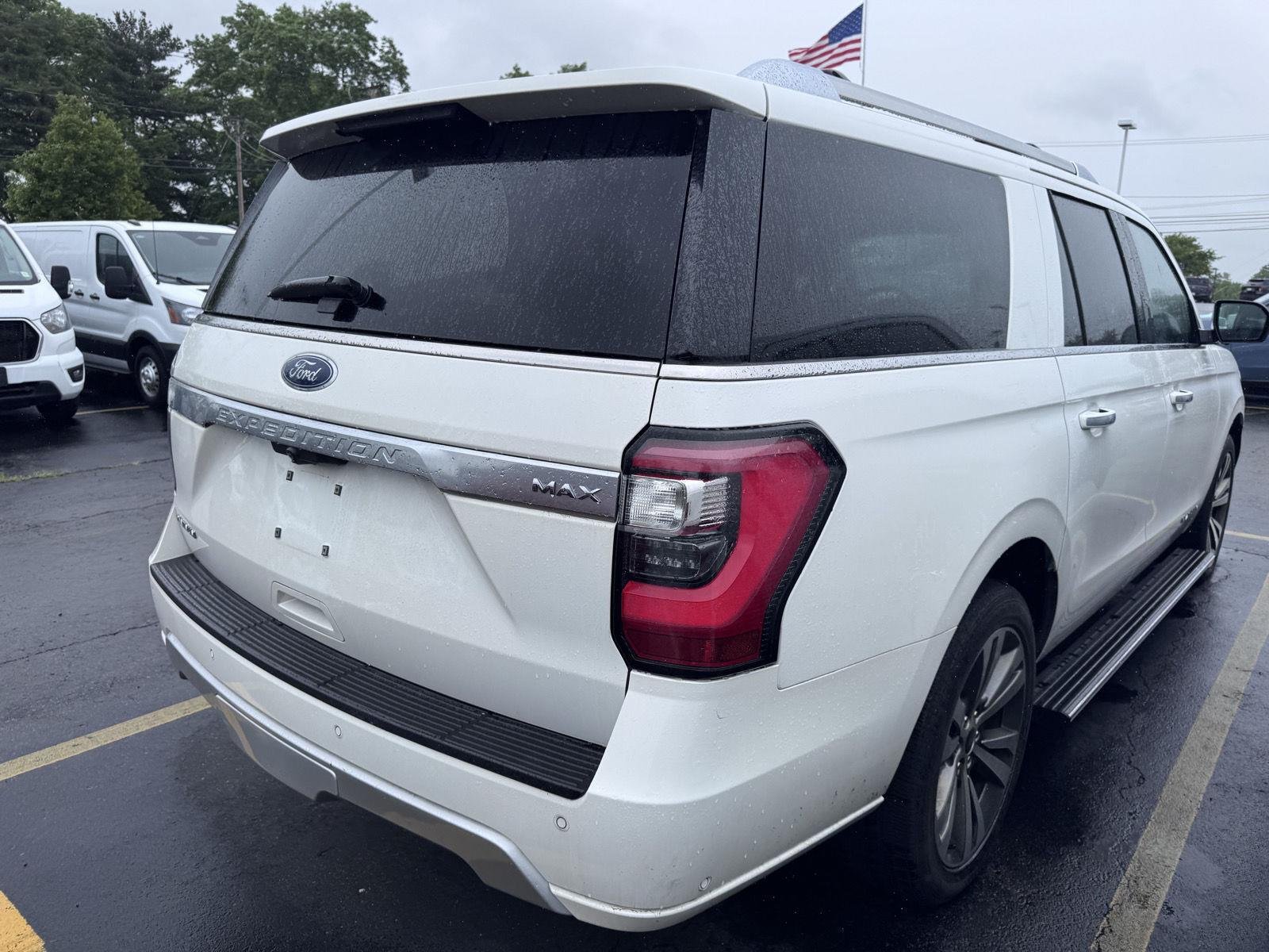 Used 2020 Star White Metallic Tri-Coat Ford Platinum image 4