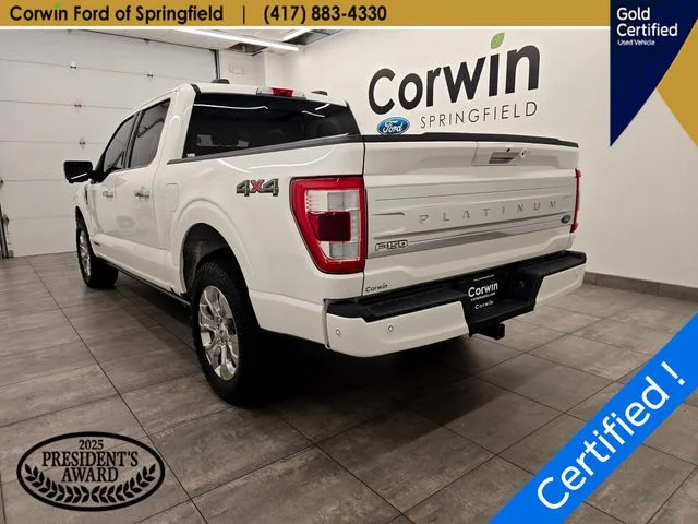 Certified Used 2022 Star White Ford Platinum image 4