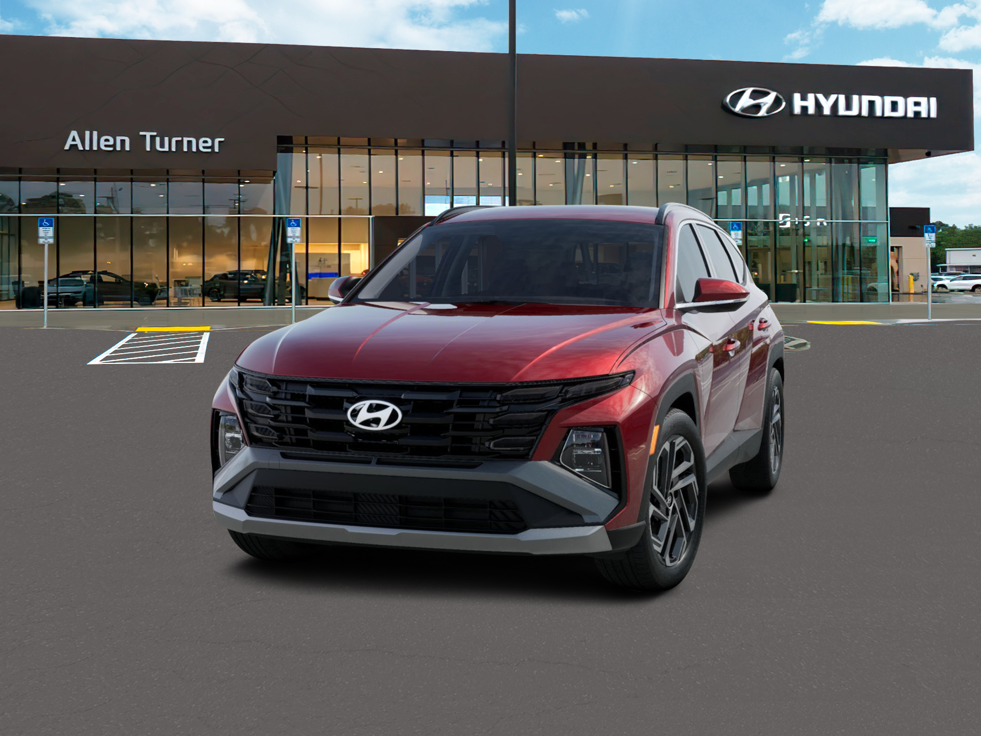New 2026 Ultimate Red Hyundai SEL Plus FWD image 1