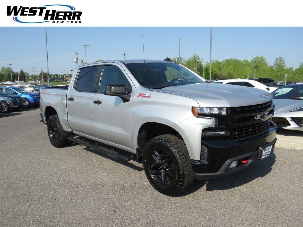 Used 2021 Silver Ice Metallic Chevrolet LT Trail Boss image 1