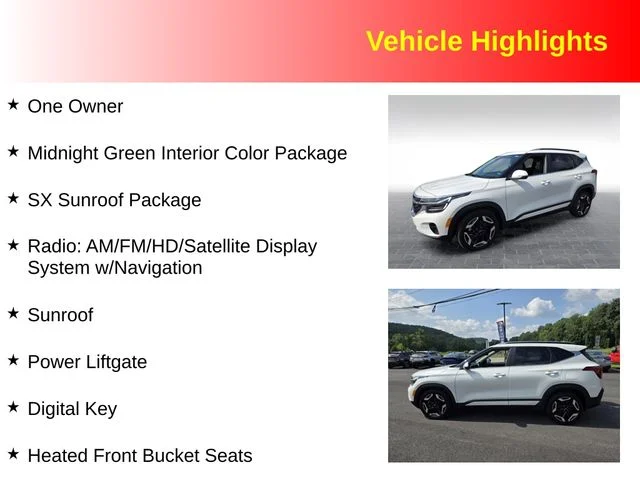 Used 2024 White Kia SX image 3