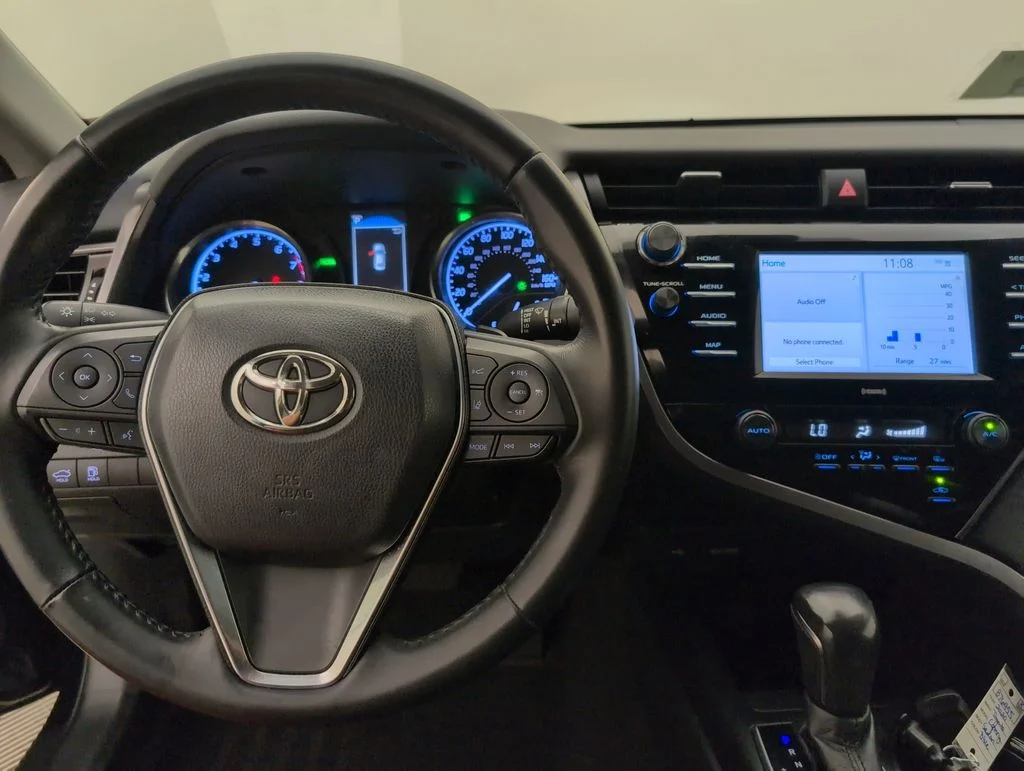 Certified Used 2020 Blue Toyota SE image 21