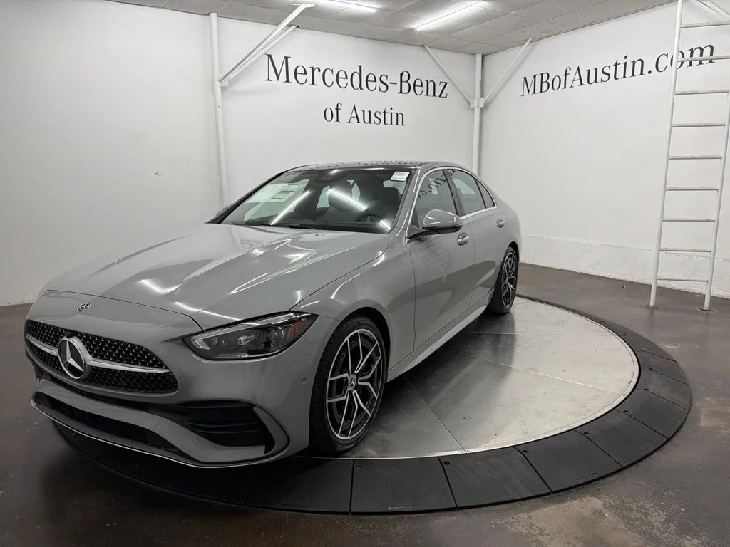 New 2026 White Mercedes-Benz C 300 image 3