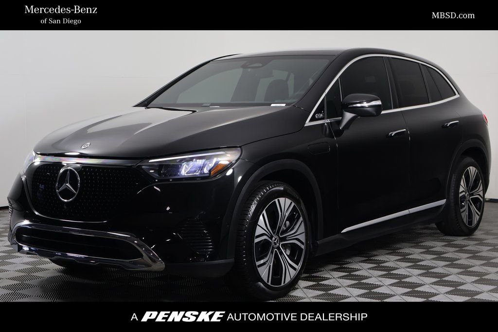 Certified Used 2023 Obsidian Black Metallic Mercedes-Benz 350 SUV image 1