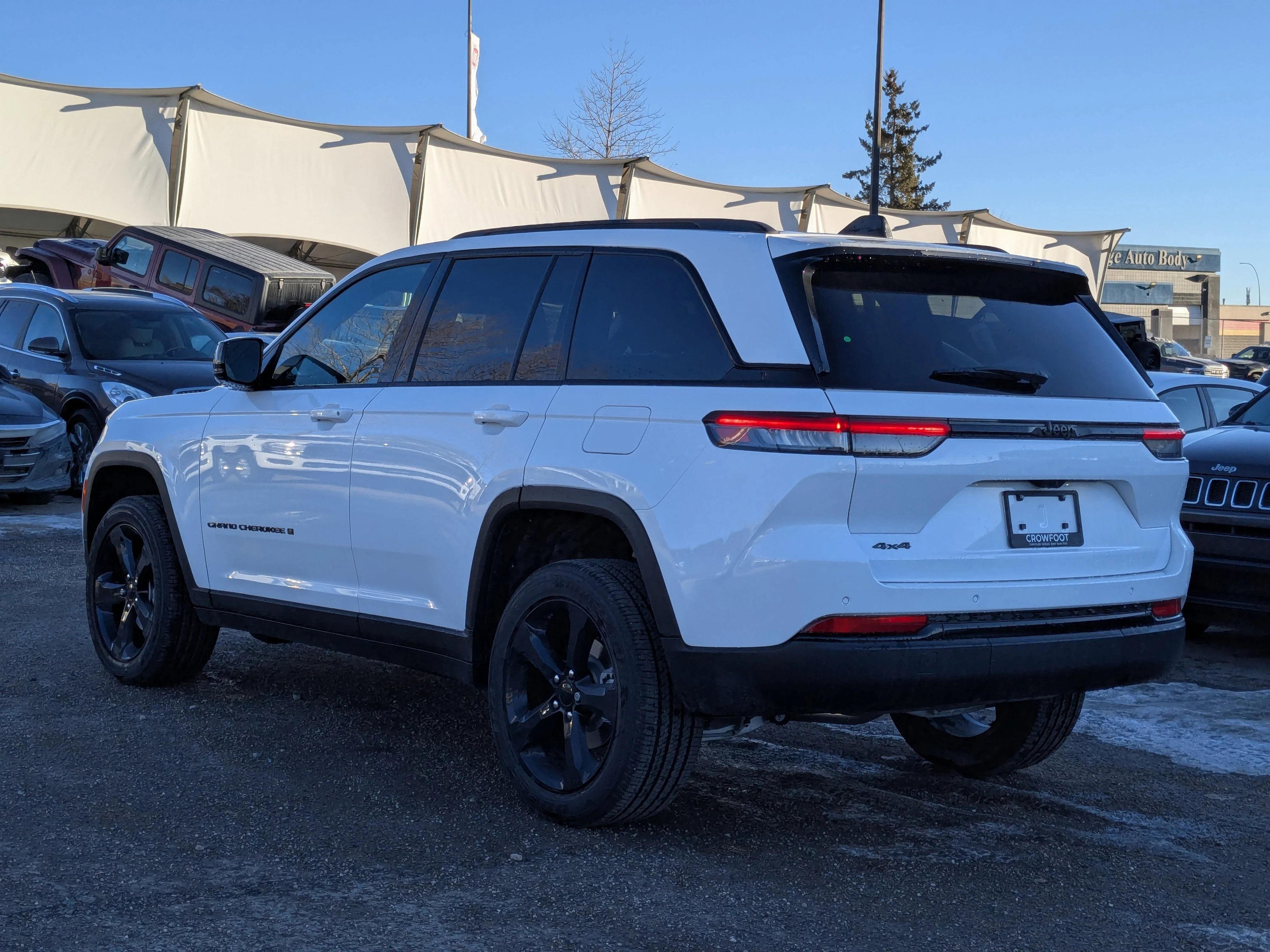 New 2025 White Jeep Altitude - - Power Sunroof - Power Liftgate - Wireless Charging - 20 Black Wheels & More image 6