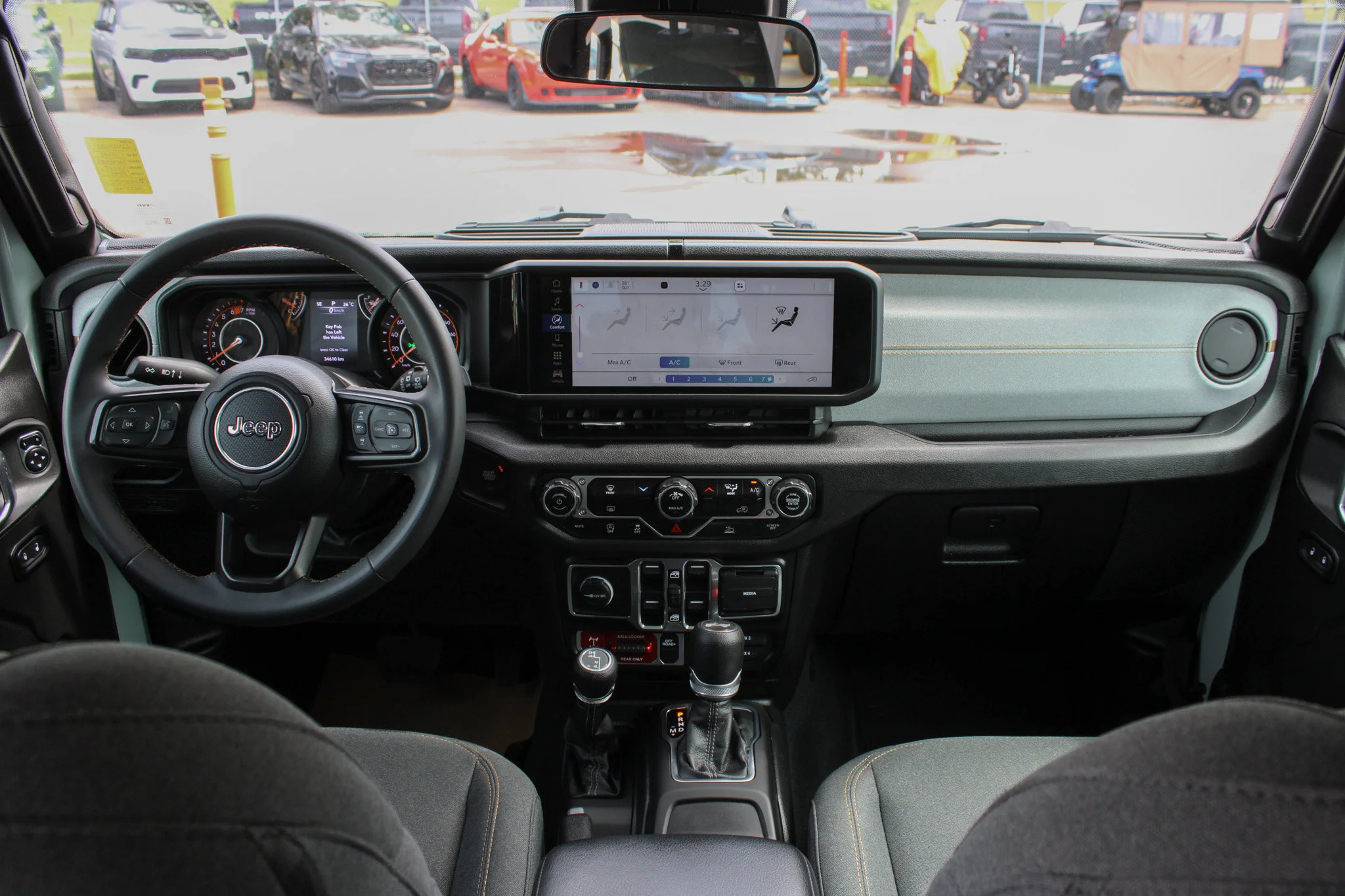 Used 2024 earl Jeep Willys* 4x4 | Earl Exterior | 3.6L V6 | Locking Rear Diff | Black Hardtop | 4.10 Rear Axle Ratio image 4