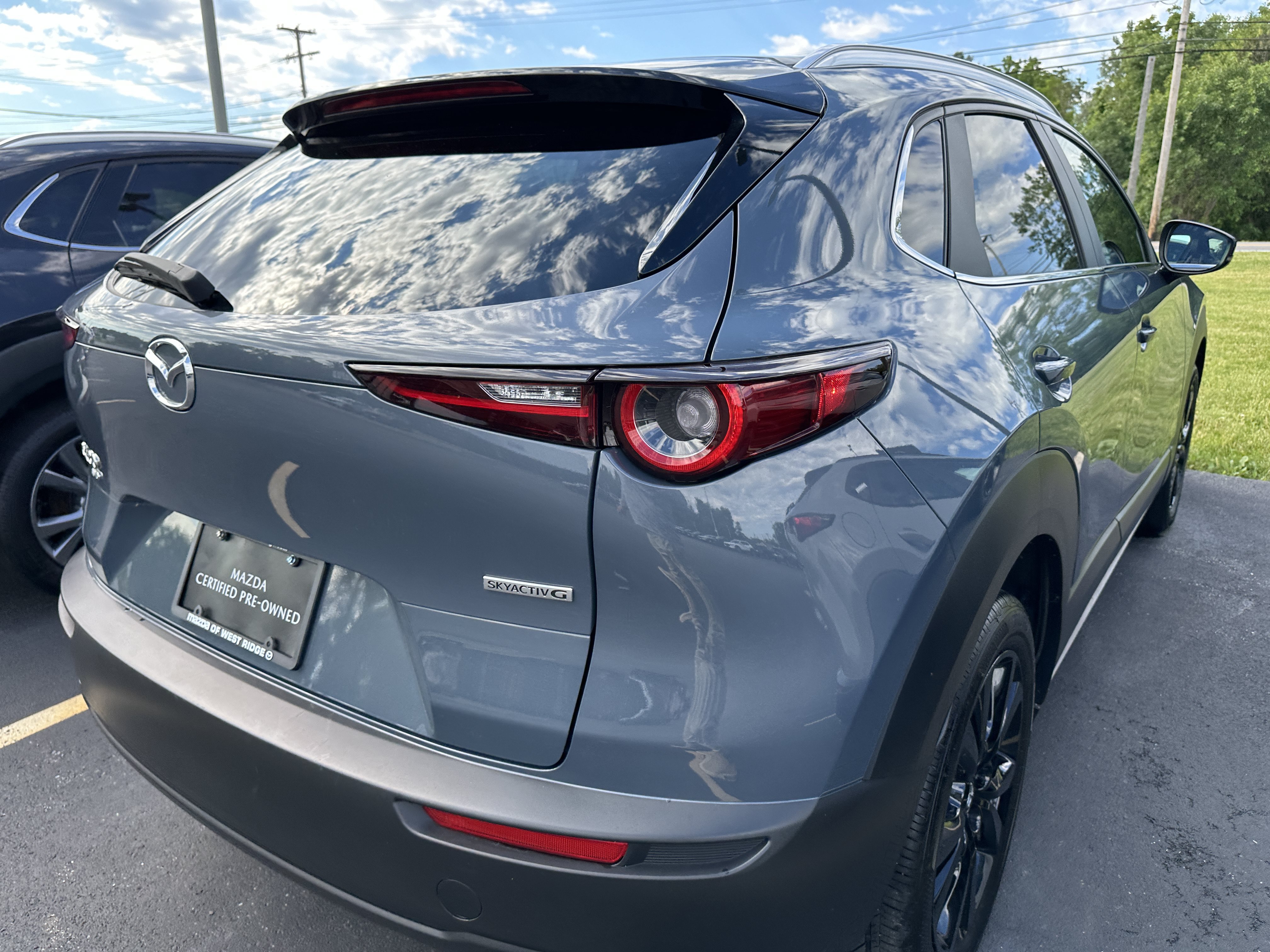 Used 2024 Polymetal Gray Metallic Mazda 2.5 S Carbon Edition image 5