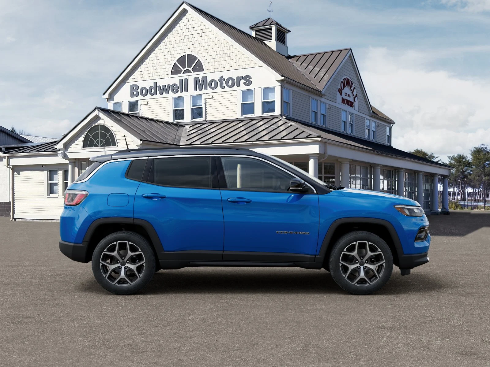 New 2026 Hydro Blue Pearl-Coat Exterior Paint Jeep Limited image 47