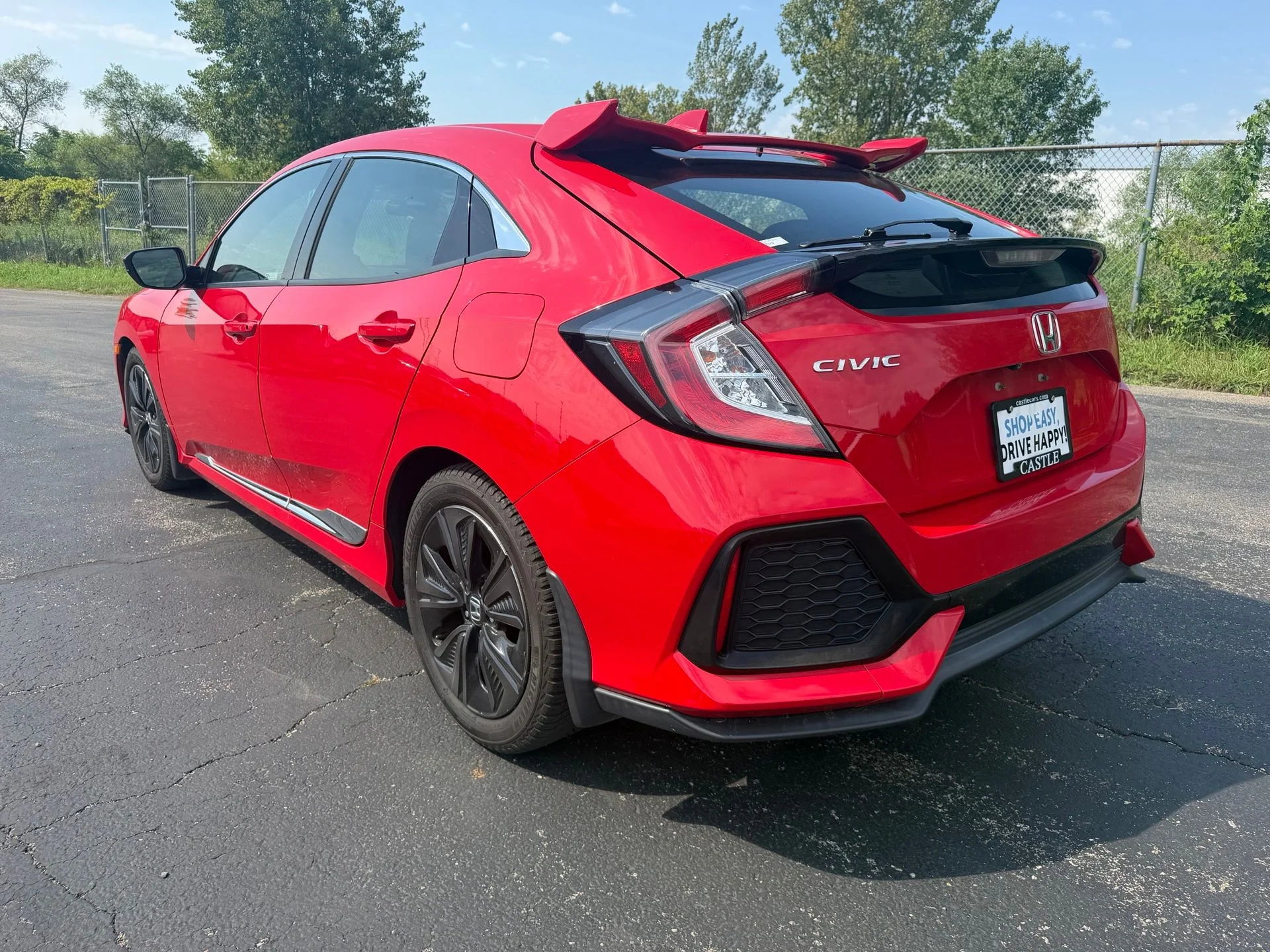 Used 2019 Red Honda EX image 8