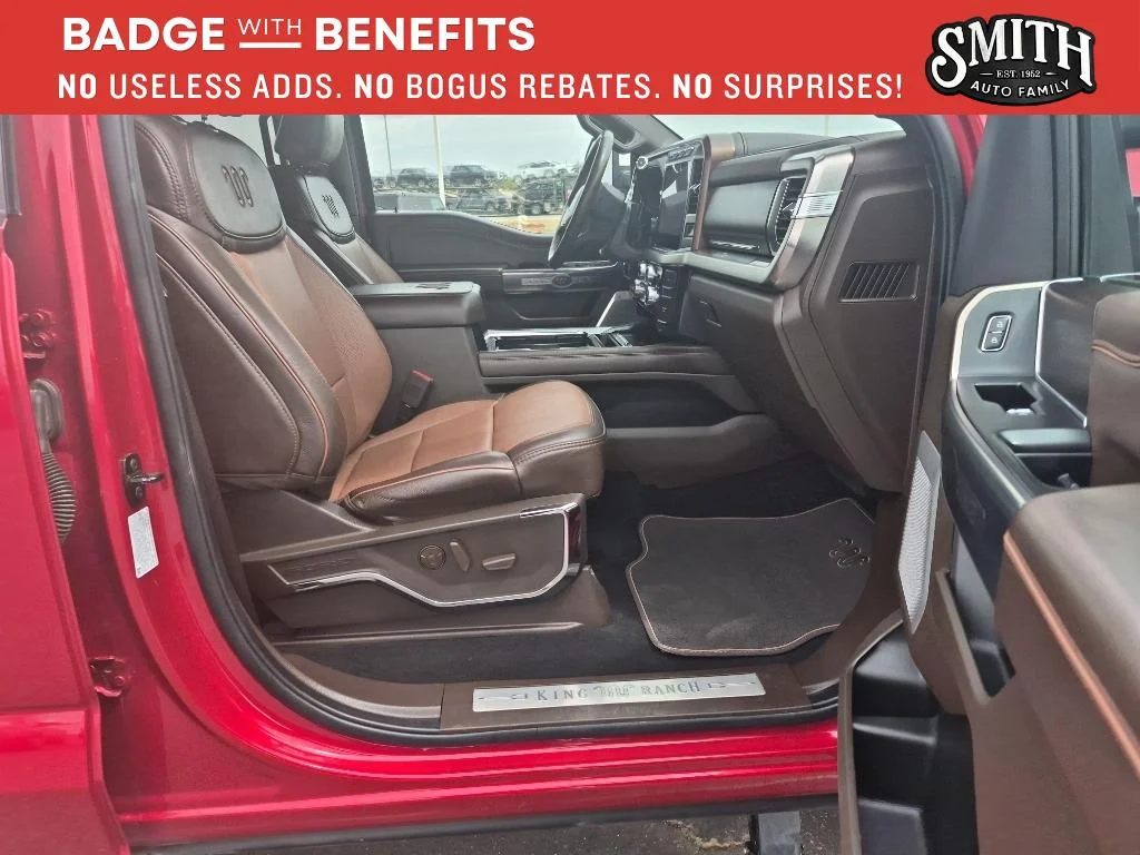Certified Used 2024 Rapid Red Metallic Tinted Clearcoat Ford King Ranch image 11