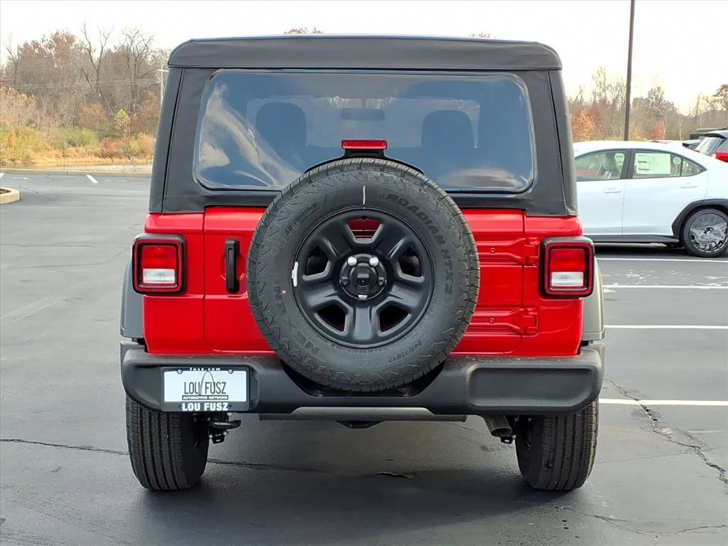 New 2026 Firecracker Red Clear-Coat Exterior Paint Jeep Sport image 21