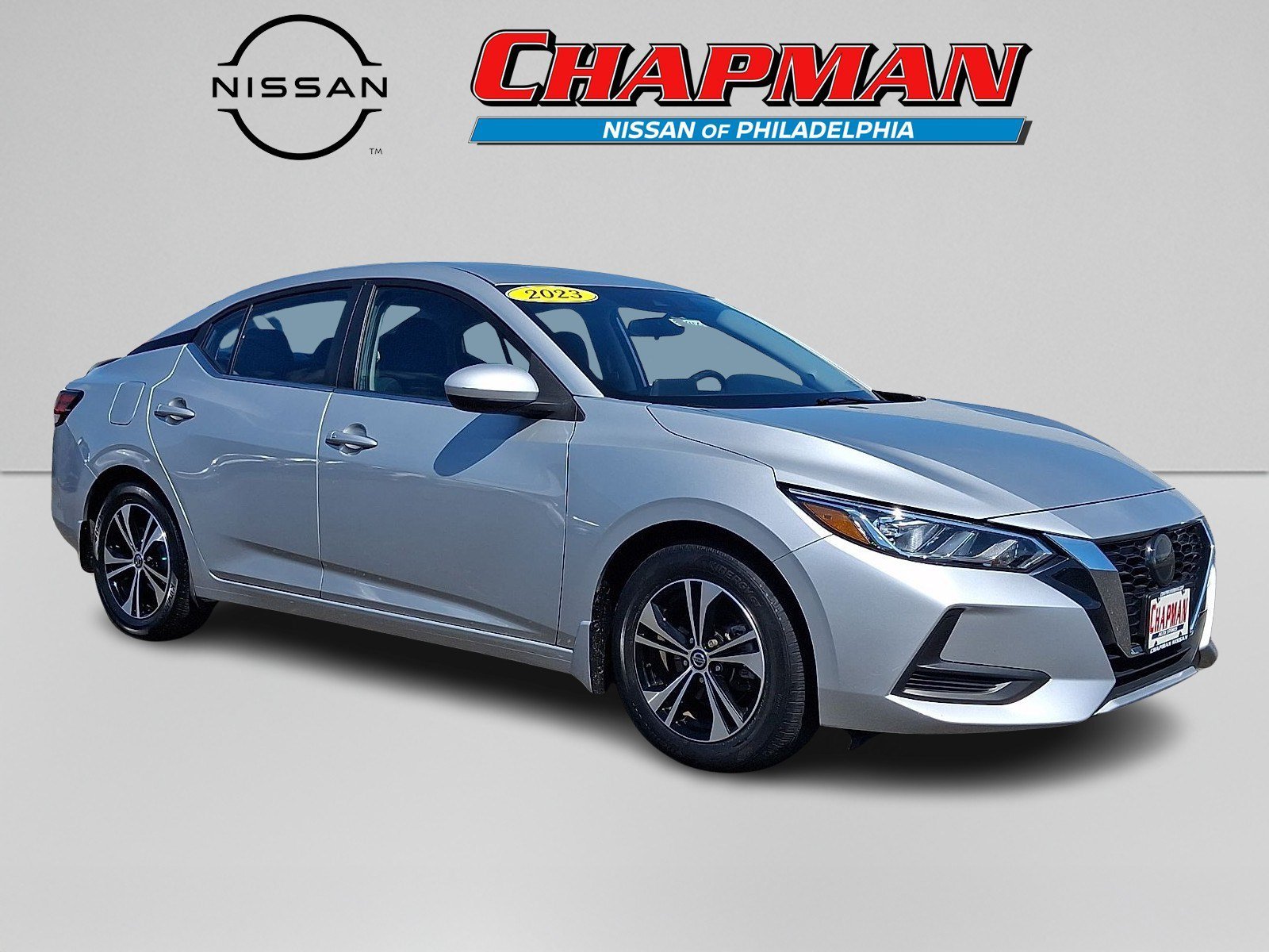 Used 2023 Brilliant Silver Metallic Nissan SV image 1